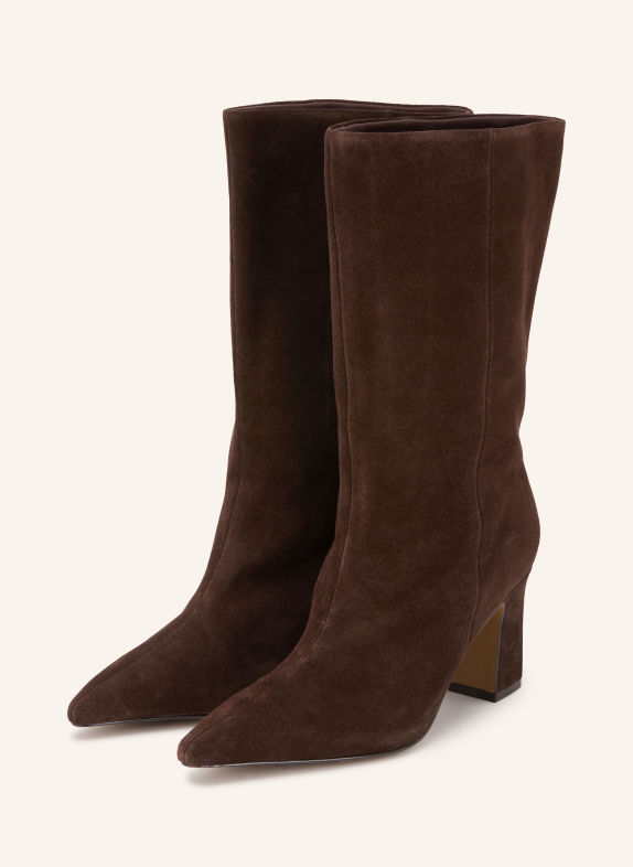 INUOVO Ankle boots DARK BROWN