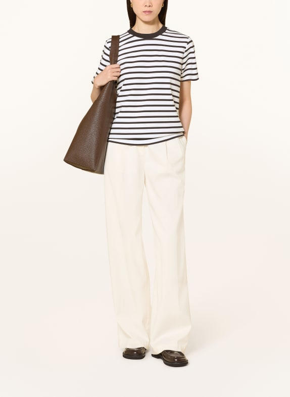 darling harbour T-shirt darkbrown /offwhite