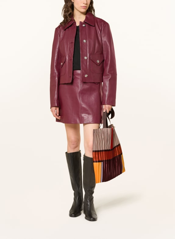 MULTITUDES Shopper BRAUN / ORANGE / WEISS