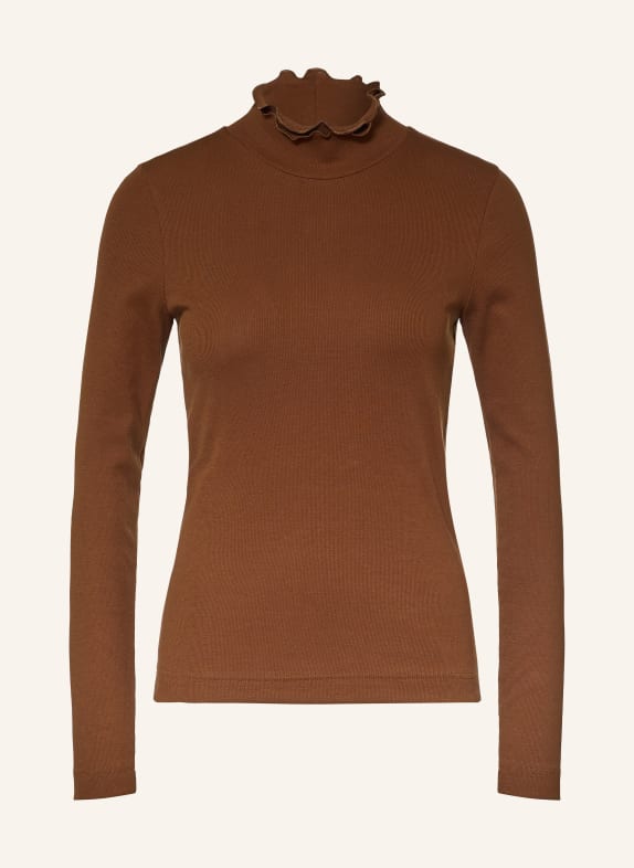ZAÍDA Long-sleeve shirt BROWN