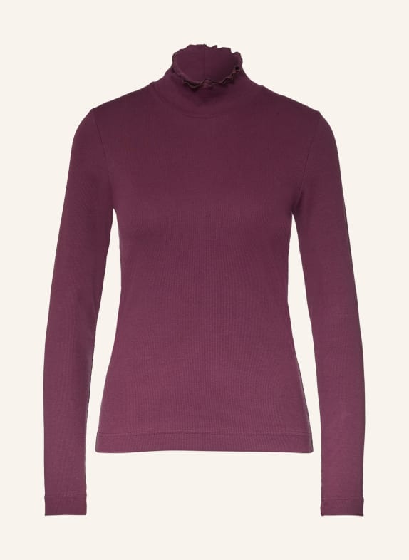 ZAÍDA Long-sleeve shirt DARK PURPLE