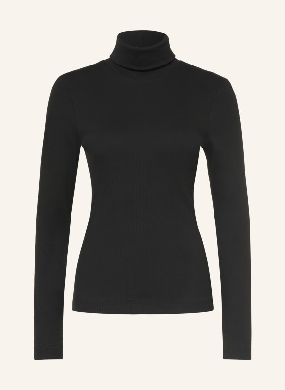 ZAÍDA Colshirt ZWART