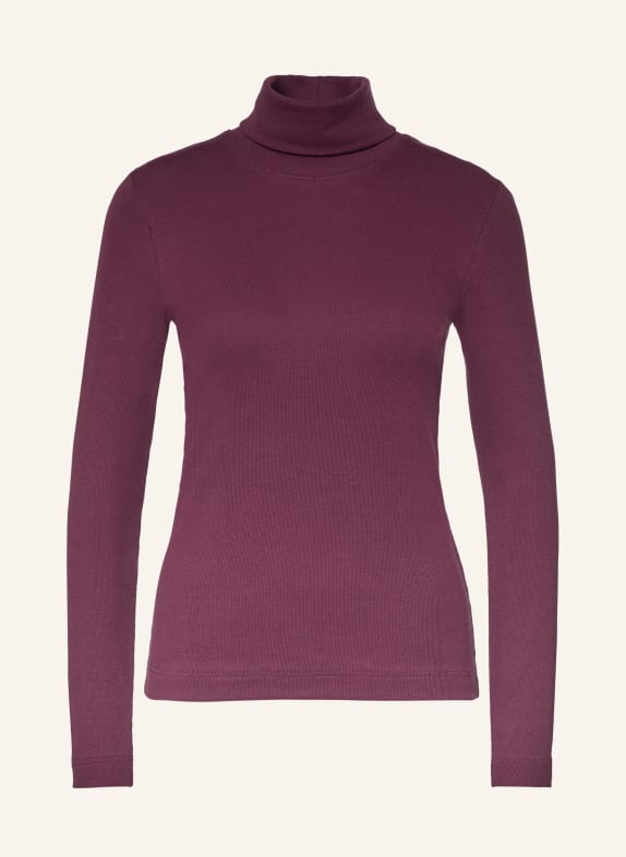 ZAÍDA Colshirt DONKERPAARS
