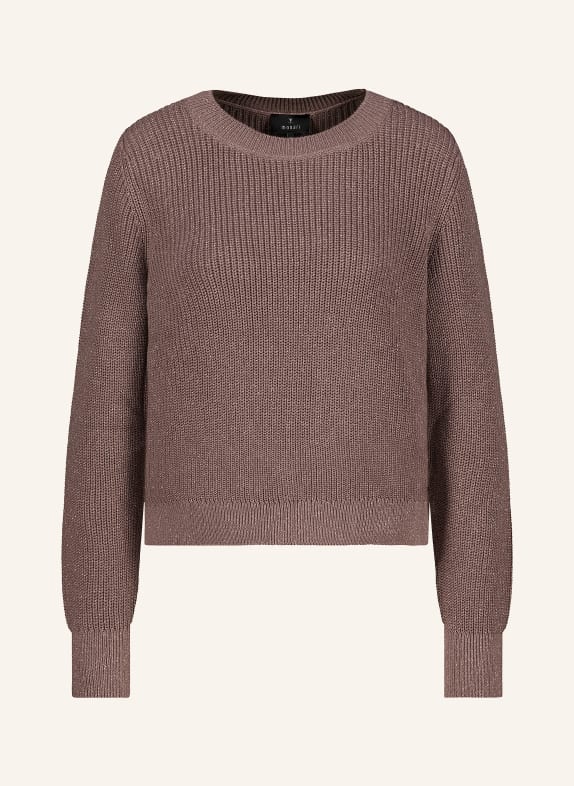 monari Trui met glittergaren TAUPE