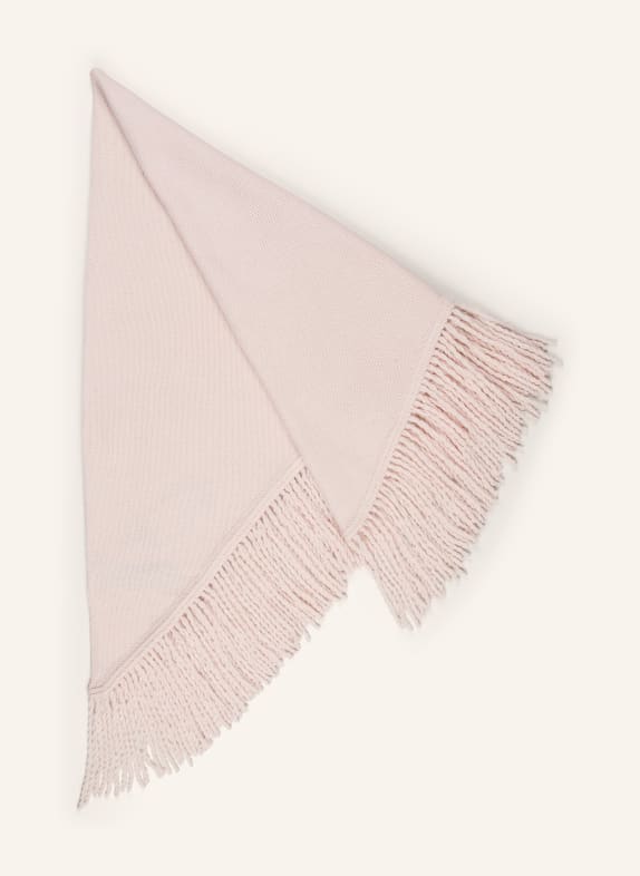 monari Triangular scarf LIGHT PINK