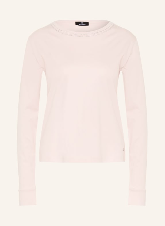 monari Longsleeve met sierstenen ROSE CLAIR