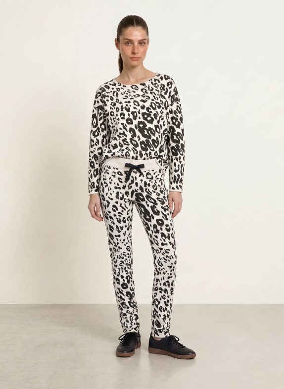Juvia JUDI Sweatshirt WHITE / BLACK