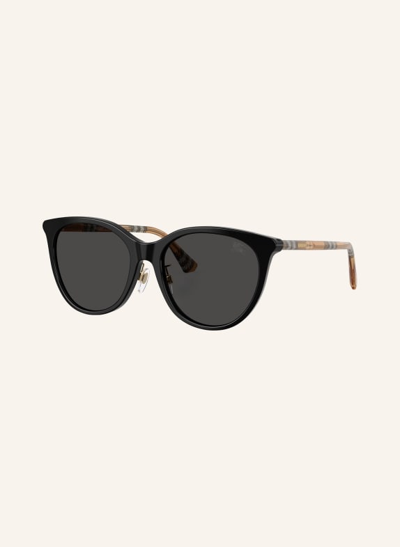 BURBERRY Solglasögon BE4464D SVART/MÖRKGRÅ