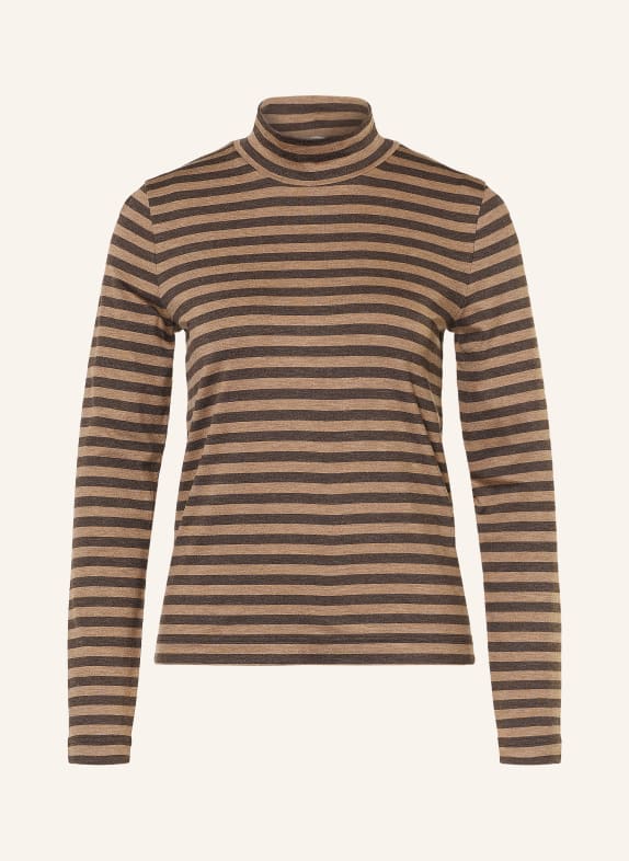 ZAÍDA Longsleeve BRAUN / DUNKELBRAUN