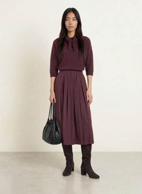 Rich & Royal Rok DONKERPAARS