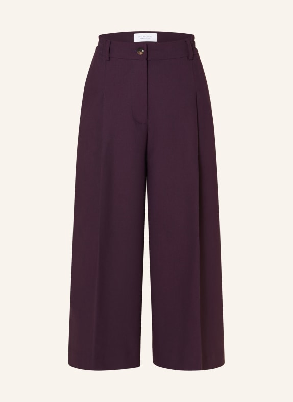 Rich & Royal Pantalon style jupe-culotte LILAS FONCÉ