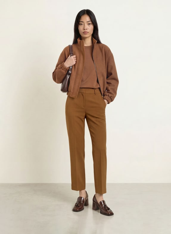 Rich & Royal 7/8 broek LICHTBRUIN