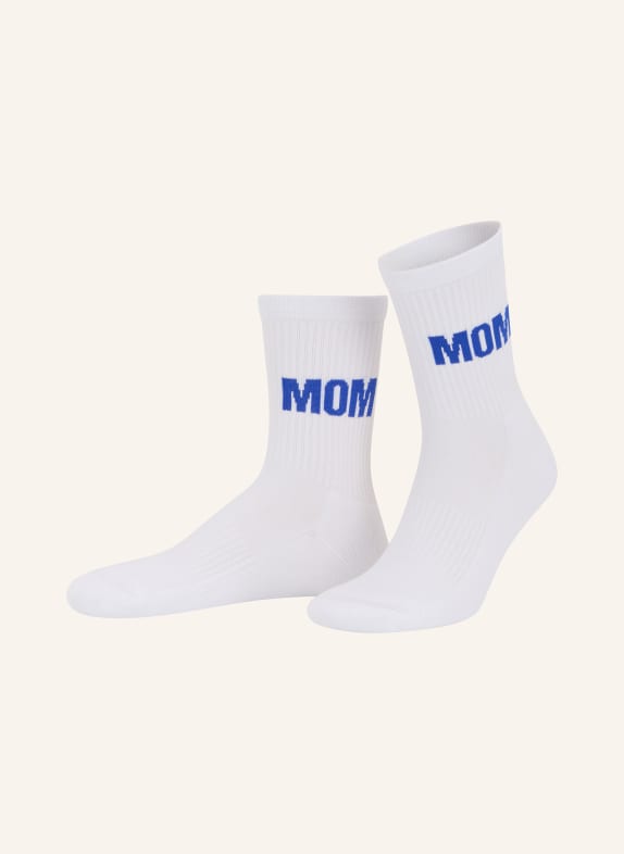 NBDC MOM Blue Socks WHITE / BLUE