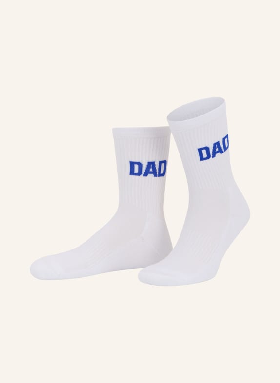NBDC Sokken DAD BLAUW WIT / BLAUW / ZWART