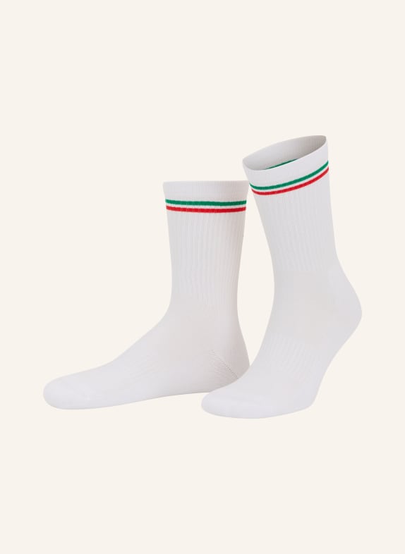 NBDC TUTTO BENE Socks WHITE / RED / GREEN