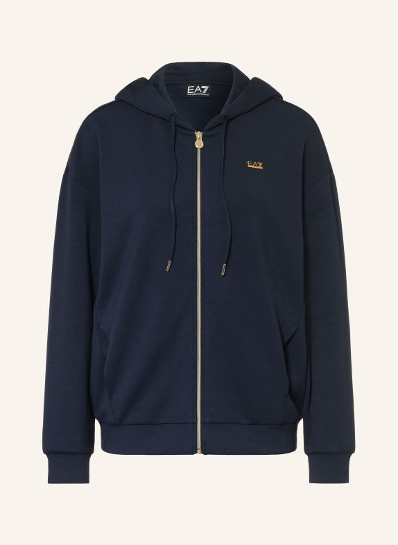 EA7 EMPORIO ARMANI Sweatjacke TRAIN CORE DUNKELBLAU