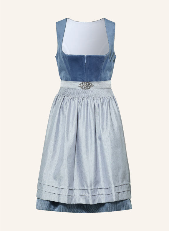 KRÜGER AURELA Dirndl LIGHT BLUE / BLUE GRAY