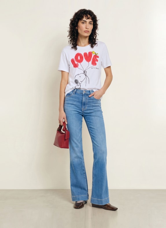 Princess GOES HOLLYWOOD T-Shirt WEISS / ROT / SCHWARZ