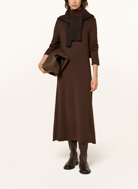 Marc O'Polo Strickkleid DUNKELBRAUN