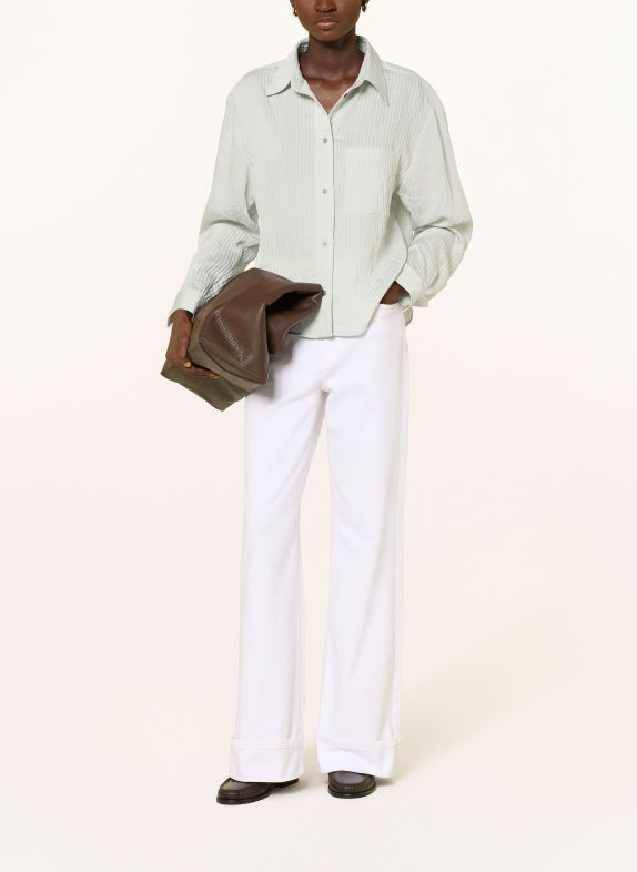 Marc O'Polo Shirt blouse BLUE GRAY