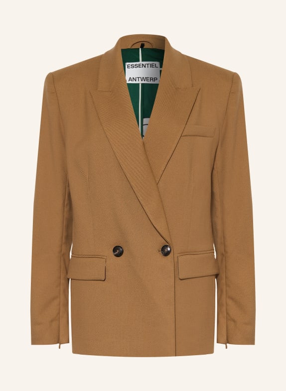 ESSENTIEL ANTWERP Oversized-Blazer KENDRA COGNAC