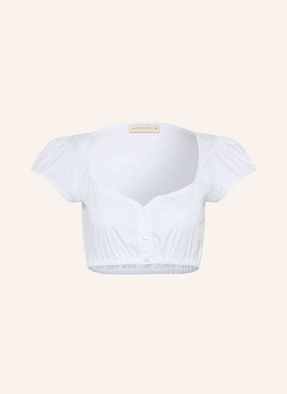 AlpenHERZ Dirndlbluse PHIA WEISS