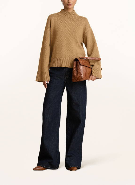 LAUREN RALPH LAUREN Rollkragenpullover CAMEL