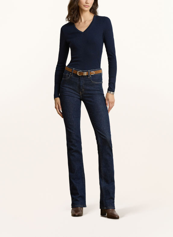 LAUREN RALPH LAUREN Longsleeve DONKERBLAUW