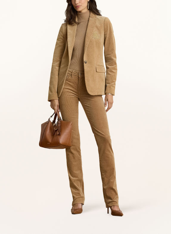 LAUREN RALPH LAUREN Cordhose CAMEL