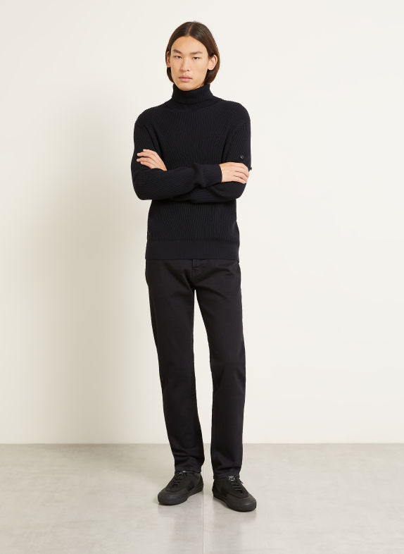 STONE ISLAND Jean DENIM PROJECT coupe slim VJ901 BLACK RINSE