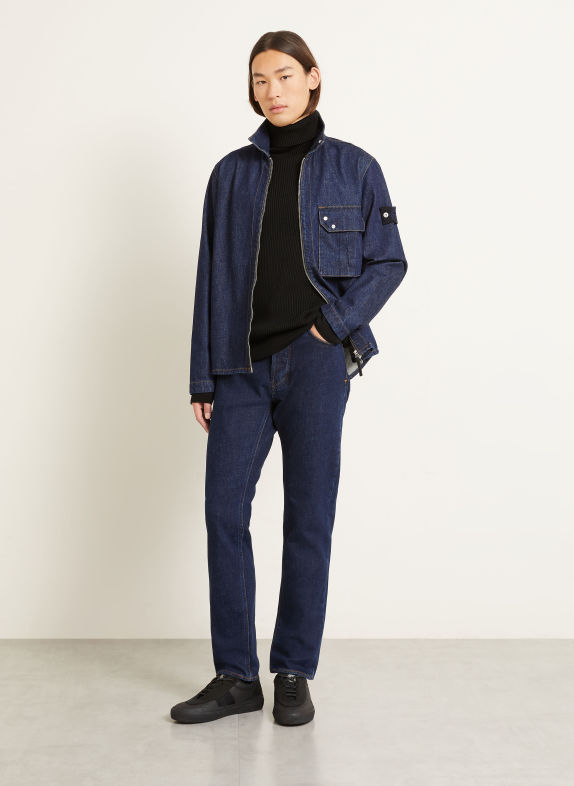 STONE ISLAND Jeans DENIM PROJECT Slim Fit VJ201 BLUE RINSE