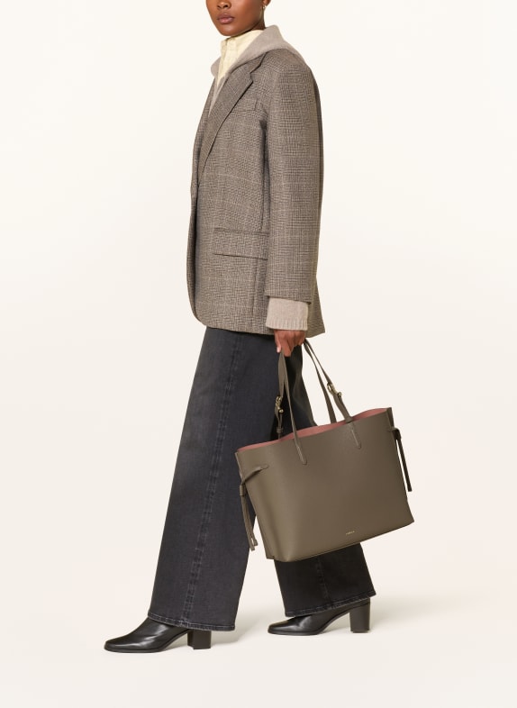 FURLA Shopper AVA LARGE GRÅ