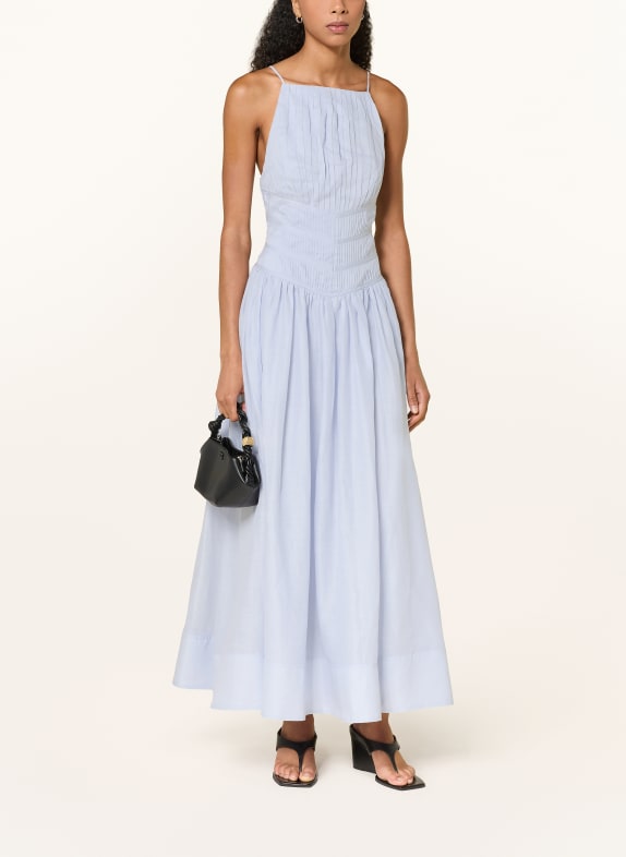 Aje. Kleid HELENE mit Schmucksteinen HELLBLAU