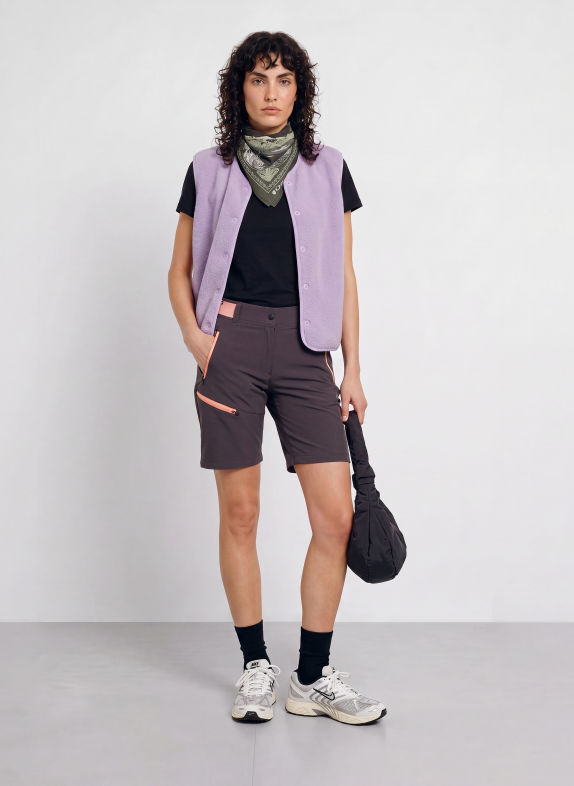 me°ru' Fleece bodywarmer PEARLAND LICHTPAARS