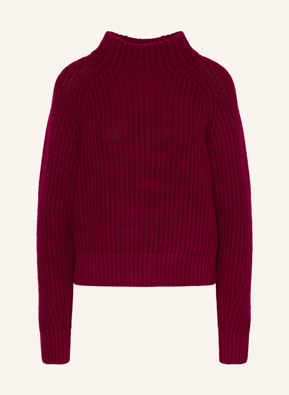 IRIS von ARNIM Pull en cachemire BARDELIA ROUGE FONCÉ