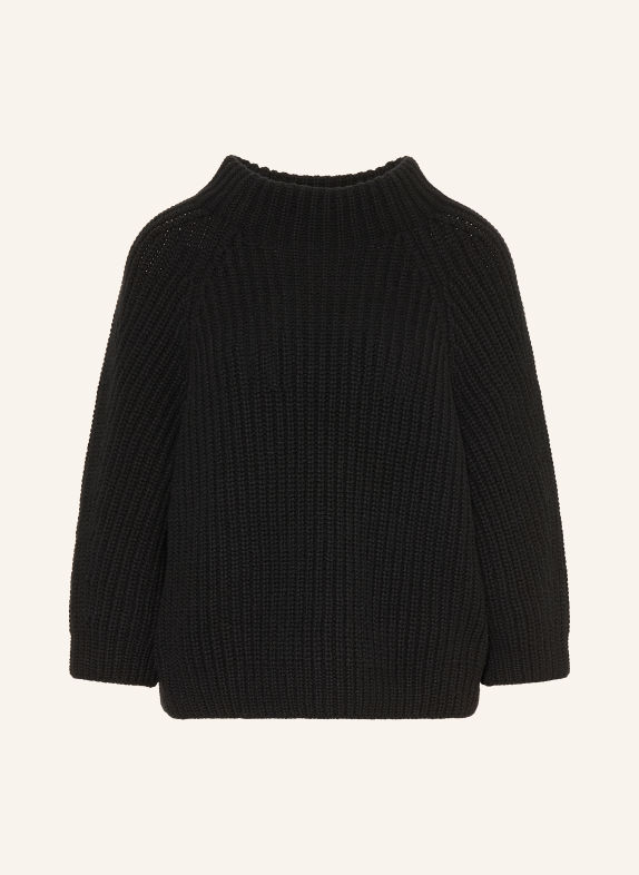 IRIS von ARNIM Pull en cachemire FALLOU à manches 3/4 NOIR