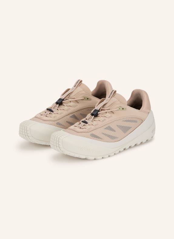 MONCLER TRAILGRIP LP Sneakers DUSKY PINK / ECRU / GRAY