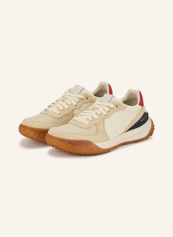 MONCLER CITY TREK Sneakers CREAM / RED / DARK BLUE