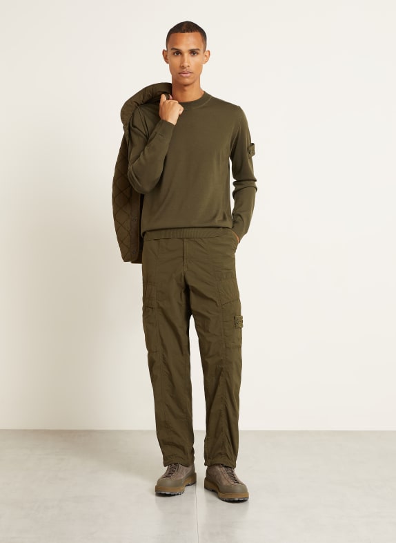 STONE ISLAND Trui GHOST OLIJF