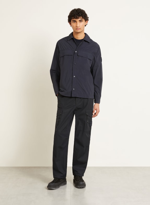 STONE ISLAND Overjacket GHOST DONKERBLAUW