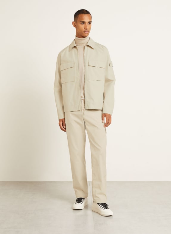 STONE ISLAND Overshirt GHOST BEIGE