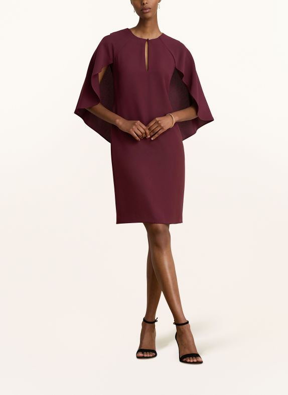 LAUREN RALPH LAUREN Rochie de cocktail ROȘU ÎNCHIS