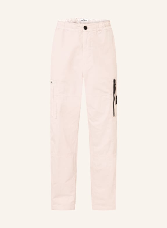 STONE ISLAND Loose-Fit Cargo Trousers ROSE