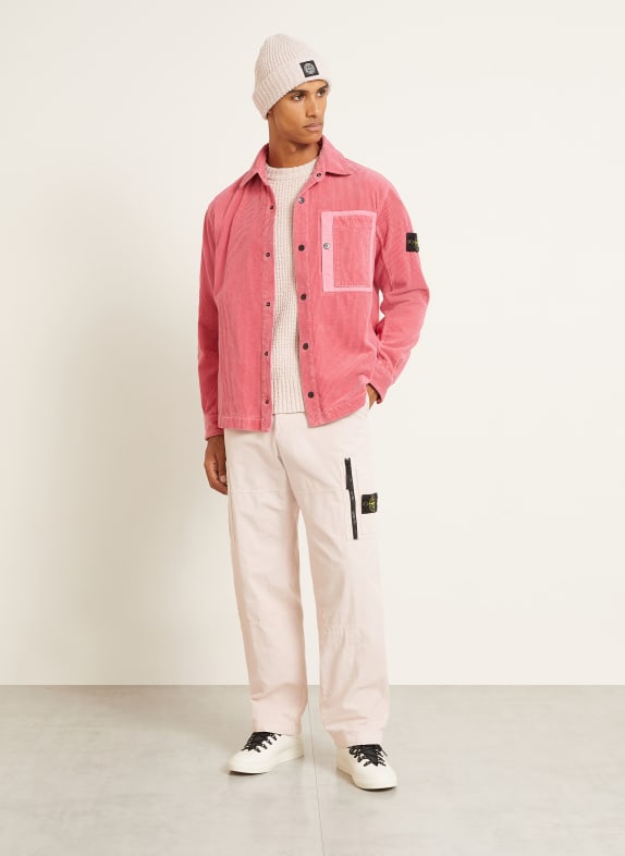 STONE ISLAND Cargobroek, losse pasvorm ROSÉ