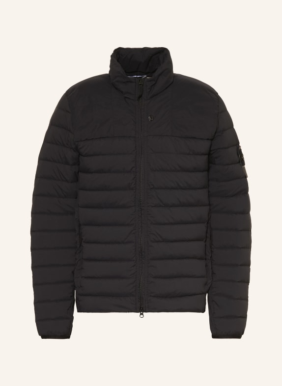 STONE ISLAND Letvægts-dunjakke SORT
