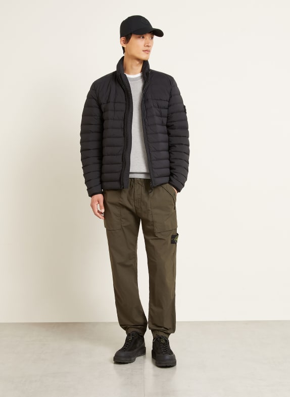 STONE ISLAND Lightweight donsjas ZWART