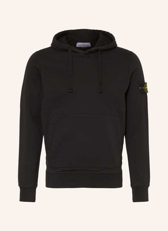 STONE ISLAND Hoodie BLACK