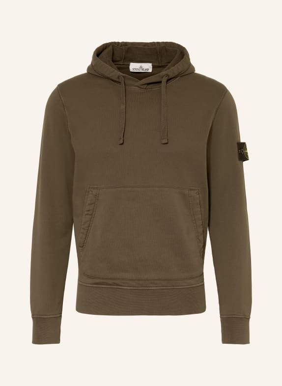 STONE ISLAND Hoodie KHAKI