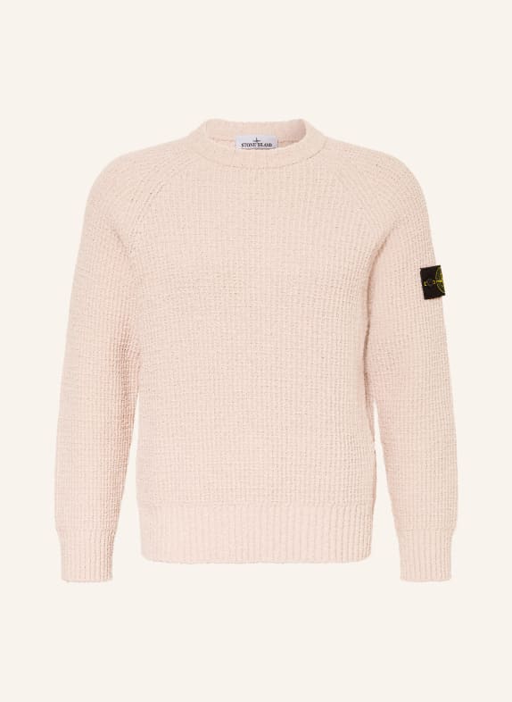 STONE ISLAND Bouclé-Pullover ROSÉ