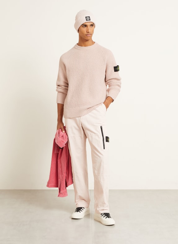 STONE ISLAND Bouclé-trui ROSÉ